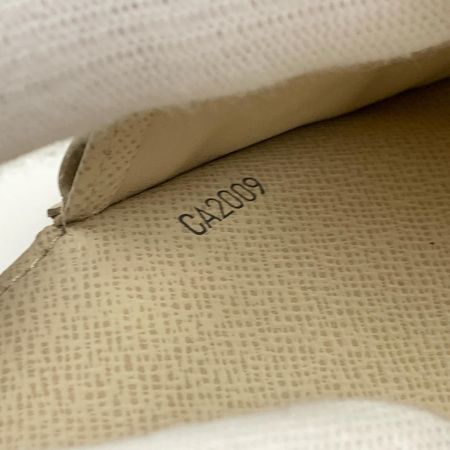 LOUIS VUITTON ルイヴィトン ダミエ アズール ポルトフォイユ サラ 二つ折り長財布 N61735 ホワイト CA2009
