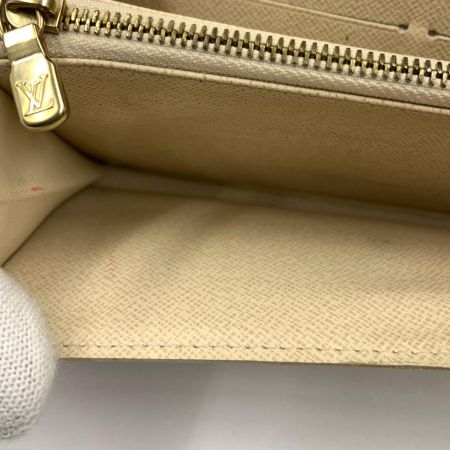 LOUIS VUITTON ルイヴィトン ダミエ アズール ポルトフォイユ サラ 二つ折り長財布 N61735 ホワイト CA2009