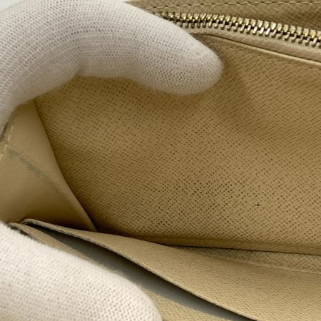 LOUIS VUITTON ルイヴィトン ダミエ アズール ポルトフォイユ サラ 二つ折り長財布 N61735 ホワイト CA2009
