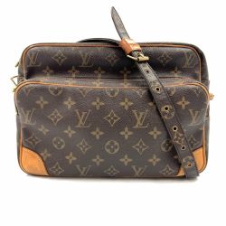 LOUIS VUITTON ルイヴィトン モノグラム ナイル ショルダーバッグ M45244 ブラウン Bランク