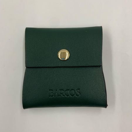 BARCOS GLウォレット ラウンド型財布 チルコロR 長財布 グリーン 未使用