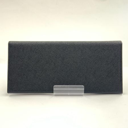 BURBERRY バーバリー ノバチェック 二つ折り長財布  ブラック 箱付き