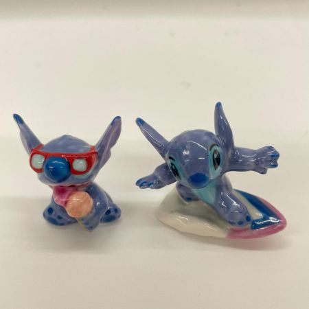 千趣会 スティッチ カープチ サーフィン ハロウィン クリスマス 等 10体 陶器 廃盤