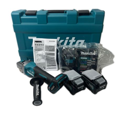 MAKITA マキタ １００ミリ充電式ディスクグラインダ 40Vmax4Ah GA045GRMX ブルー 未使用
