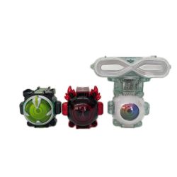 BANDAI バンダイ 仮面ライダーゴースト ゴーストアイコン DXムゲンゴーストアイコン DXネクロムゴーストアイコン ＤＸ闘魂ブーストゴーストアイコン 3種セット Aランク