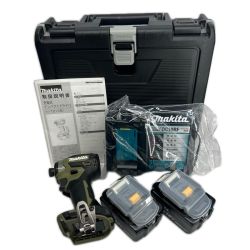 MAKITA マキタ 充電式インパクトドライバ 18V 6Ah バッテリ2本・充電器 ケース付 TD173DRGXO 未使用 Sランク