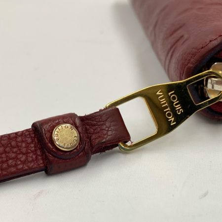 LOUIS VUITTON ルイヴィトン モノグラム アンプラント ジッピー ウォレット ラウンドファスナー長財布 M60549 レッド