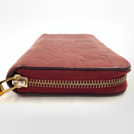 LOUIS VUITTON ルイヴィトン モノグラム アンプラント ジッピー ウォレット ラウンドファスナー長財布 M60549 レッド