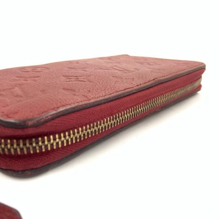 LOUIS VUITTON ルイヴィトン モノグラム アンプラント ジッピー ウォレット ラウンドファスナー長財布 M60549 レッド