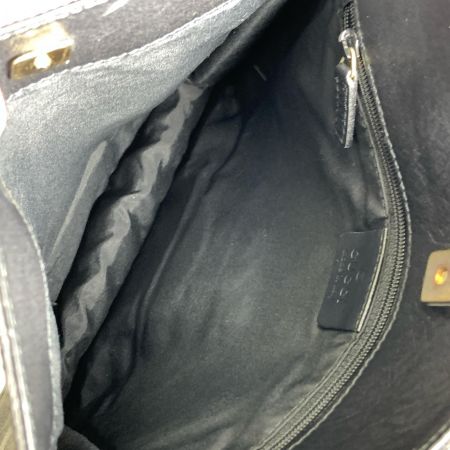 GUCCI グッチ GGキャンバス ショルダーバッグ 91762 ブラック