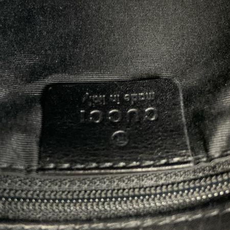 GUCCI グッチ GGキャンバス ショルダーバッグ 91762 ブラック