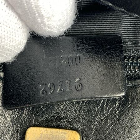 GUCCI グッチ GGキャンバス ショルダーバッグ 91762 ブラック