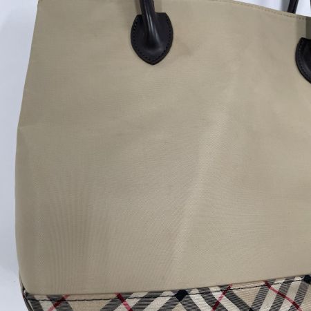 BURBERRY BLUE LABEL バーバリーブルーレーベル レディース トートバッグ  ベージュ