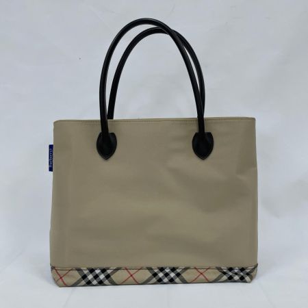 BURBERRY BLUE LABEL バーバリーブルーレーベル レディース トートバッグ  ベージュ