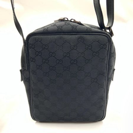 GUCCI グッチ GGキャンバス ショルダーバッグ 03136 ブラック
