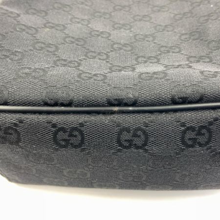 GUCCI グッチ GGキャンバス ショルダーバッグ 03136 ブラック