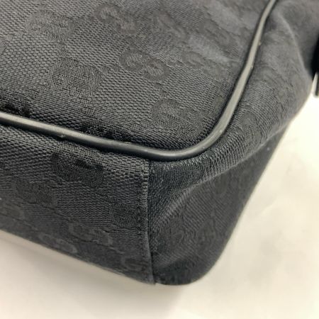 GUCCI グッチ GGキャンバス ショルダーバッグ 03136 ブラック