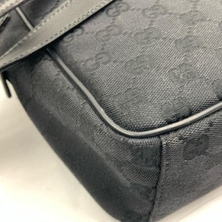 GUCCI グッチ GGキャンバス ショルダーバッグ 03136 ブラック
