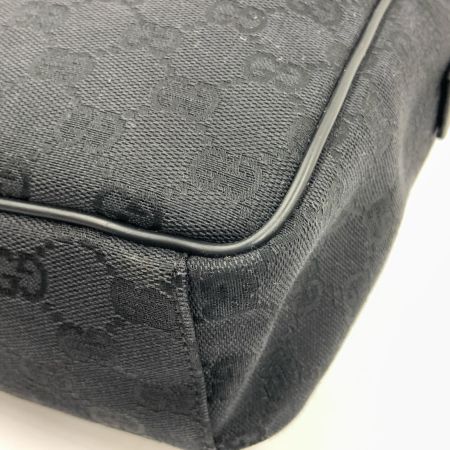 GUCCI グッチ GGキャンバス ショルダーバッグ 03136 ブラック