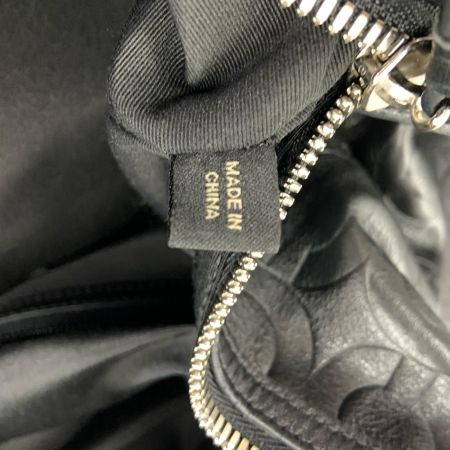 COACH コーチ オプアート ボストンバッグ ハンドバッグ  77182 ブラック