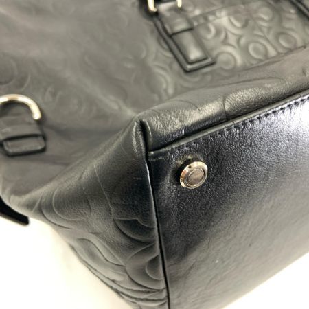 COACH コーチ オプアート ボストンバッグ ハンドバッグ  77182 ブラック