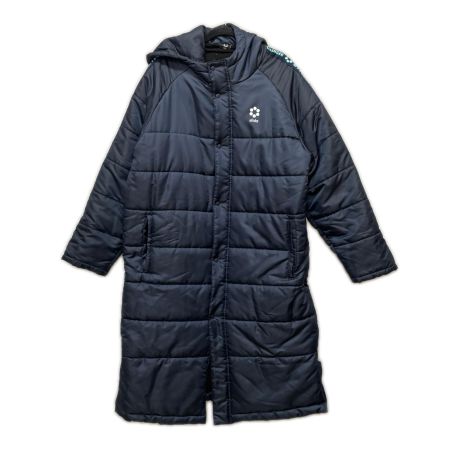Sfida スフィーダ スポーツウェア ユニセックス TR パデッドロングコート ベンチコート 中綿ロングコート SIZE L SA-22X64 ネイビー