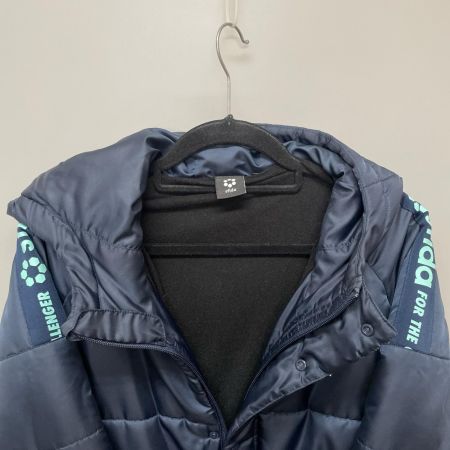 Sfida スフィーダ スポーツウェア ユニセックス TR パデッドロングコート ベンチコート 中綿ロングコート SIZE L SA-22X64 ネイビー