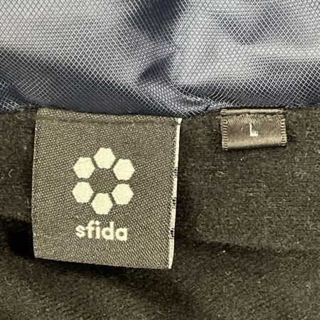 Sfida スフィーダ スポーツウェア ユニセックス TR パデッドロングコート ベンチコート 中綿ロングコート SIZE L SA-22X64 ネイビー