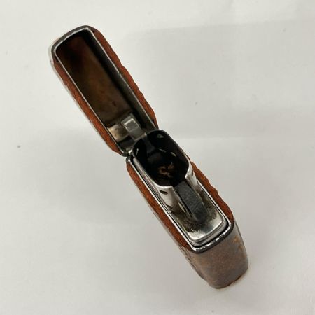 ZIPPO ジッポー 2002 アラベスク 本革巻き ライター ZIPPO
