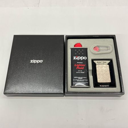 ZIPPO ジッポー 2011.07 ArmorCase ワイヤーメッシュ 両面加工 ライター ZIPPO