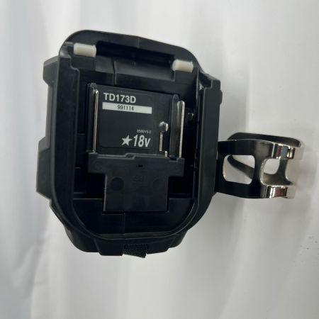 MAKITA マキタ 充電式インパクトドライバ 18V 6Ah バッテリ2本・充電器 ケース付 TD173DRGX ブラック 未使用