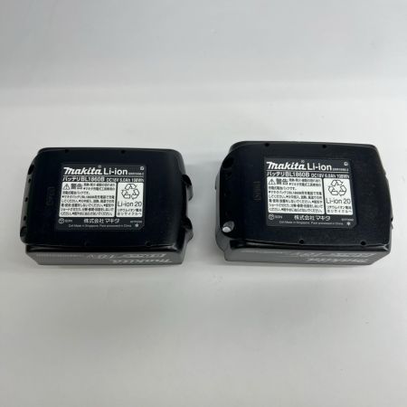 MAKITA マキタ 充電式インパクトドライバ 18V 6Ah バッテリ2本・充電器 ケース付 TD173DRGX ブラック 未使用