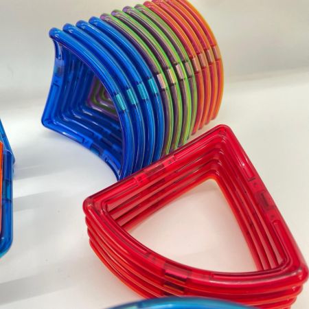 BorneLund ボーネルンド 142P マグフォーマー 大量セット 磁石ブロック 知育