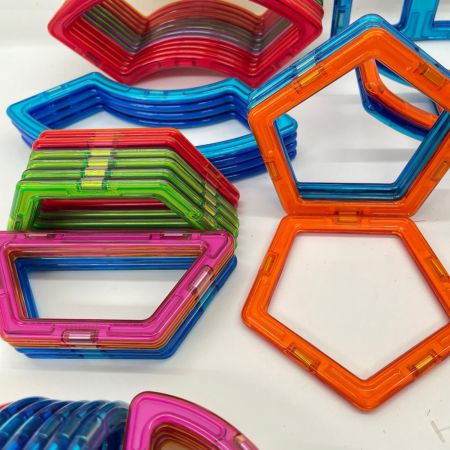 BorneLund ボーネルンド 142P マグフォーマー 大量セット 磁石ブロック 知育