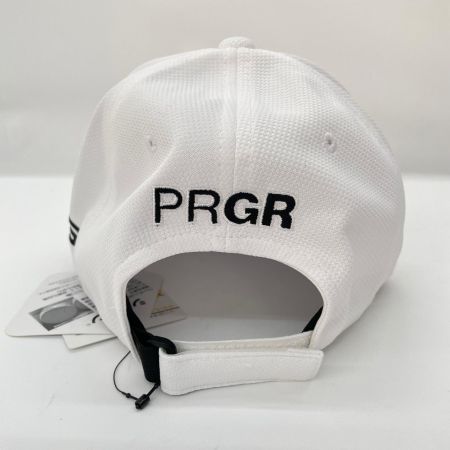 PRGR プロギア キャップ 直筆サイン 女子プロゴルフ 小林夢果 辻梨恵 サイン入り size フリーサイズ（56～60cm) ホワイト 未使用品
