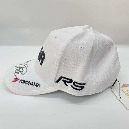 PRGR プロギア キャップ 直筆サイン 女子プロゴルフ 小林夢果 辻梨恵 サイン入り size フリーサイズ（56～60cm) ホワイト 未使用品