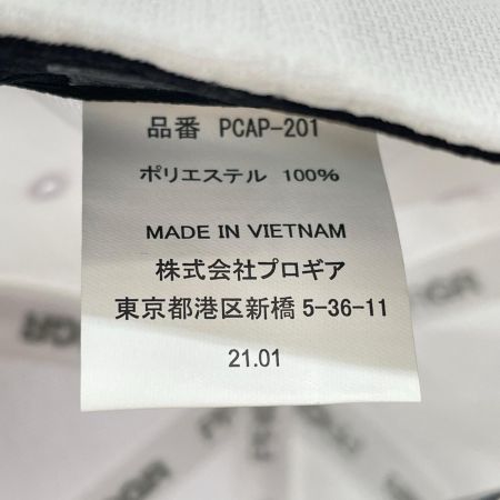 PRGR プロギア キャップ 直筆サイン 女子プロゴルフ 小林夢果 辻梨恵 サイン入り size フリーサイズ（56～60cm) ホワイト 未使用品