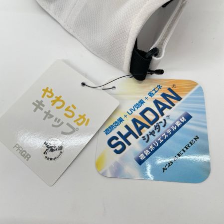 PRGR プロギア キャップ 直筆サイン 女子プロゴルフ 小林夢果 辻梨恵 サイン入り size フリーサイズ（56～60cm) ホワイト 未使用品