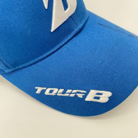 ブリヂストン キャップ 非売品 2017年 ブリヂストンオープン マット・クーチャー サイン入り TOUR B仕様 sizeフリーサイズ(56~59cm) ブルー