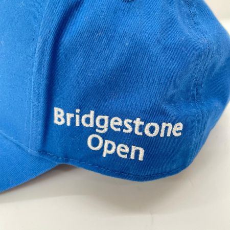 ブリヂストン キャップ 非売品 2017年 ブリヂストンオープン マット・クーチャー サイン入り TOUR B仕様 sizeフリーサイズ(56~59cm) ブルー