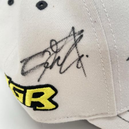 BRIDGESTONE GOLF キャップ ブリヂストン プロモデルキャップ ツアープロ直筆サイン入り 2018 size L(約57～60cm) ホワイト