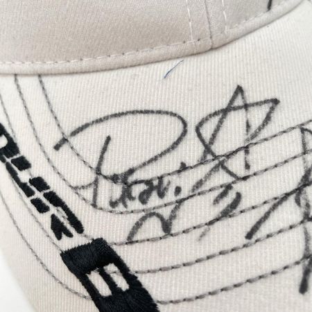 BRIDGESTONE GOLF キャップ ブリヂストン プロモデルキャップ ツアープロ直筆サイン入り 2018 size L(約57～60cm) ホワイト
