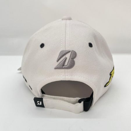 BRIDGESTONE GOLF キャップ ブリヂストン プロモデルキャップ ツアープロ直筆サイン入り 2018 size L(約57～60cm) ホワイト