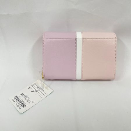 Samantha Thavasa サマンサタバサ レディース 二つ折り財布 ビジュー リボン ピンク
