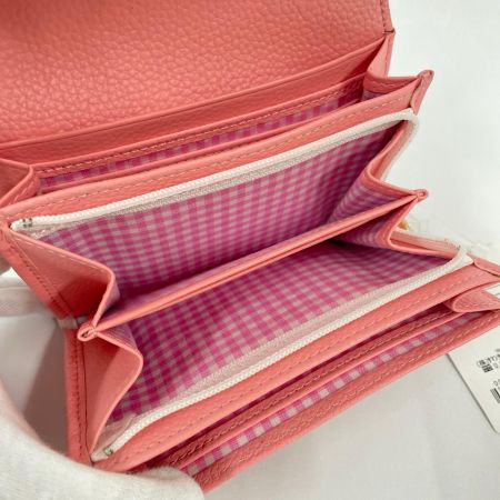 Samantha Thavasa サマンサタバサ レディース 二つ折り財布 ビジュー リボン ピンク