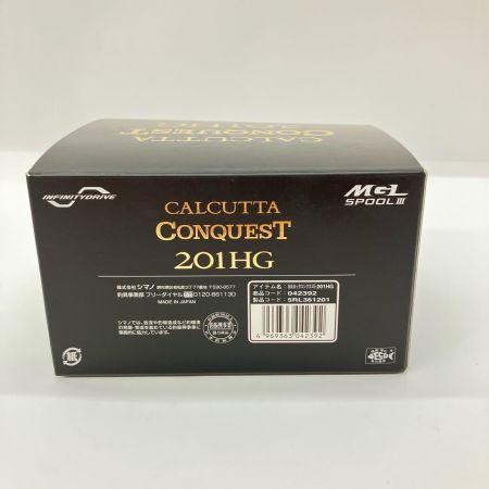 SHIMANO シマノ CALCUTTA CONQUEST 21 カルカッタコンクエスト 201HG 両軸リール 042392