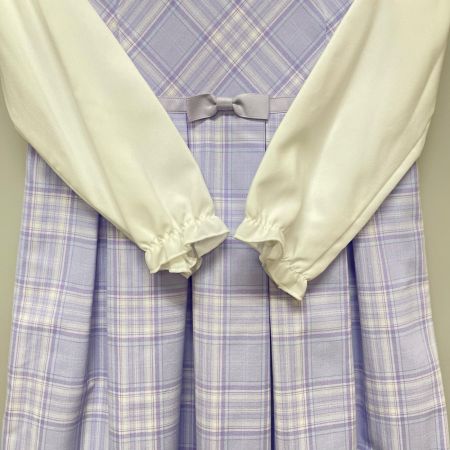 hiromichi nakano ヒロミチナカノ キッズ フォーマル 女の子 ジャケット付き ワンピース size130cm 222206604C ネイビー×パープル