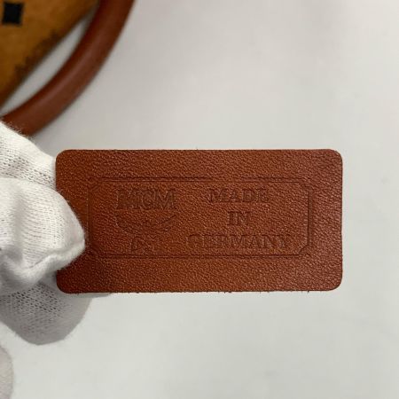 MCM エムシーエム ヴィセトス ロゴグラム ミニボストンバッグ  8423N ブラウン