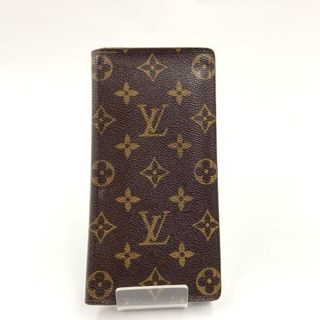 LOUIS VUITTON ルイヴィトン モノグラム ポルトフォイユ ブラザ 長財布 M66540 ブラウン