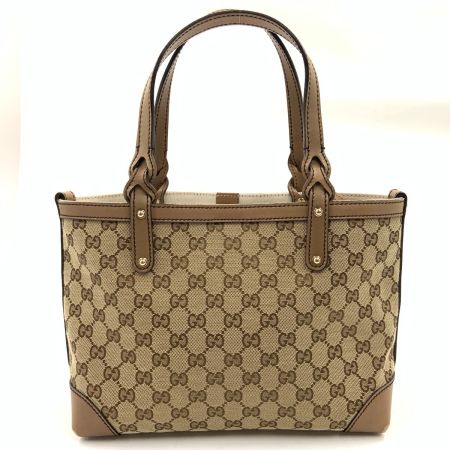 GUCCI グッチ GGキャンバス トートバッグ ハンドバッグ 269878 カーキ
